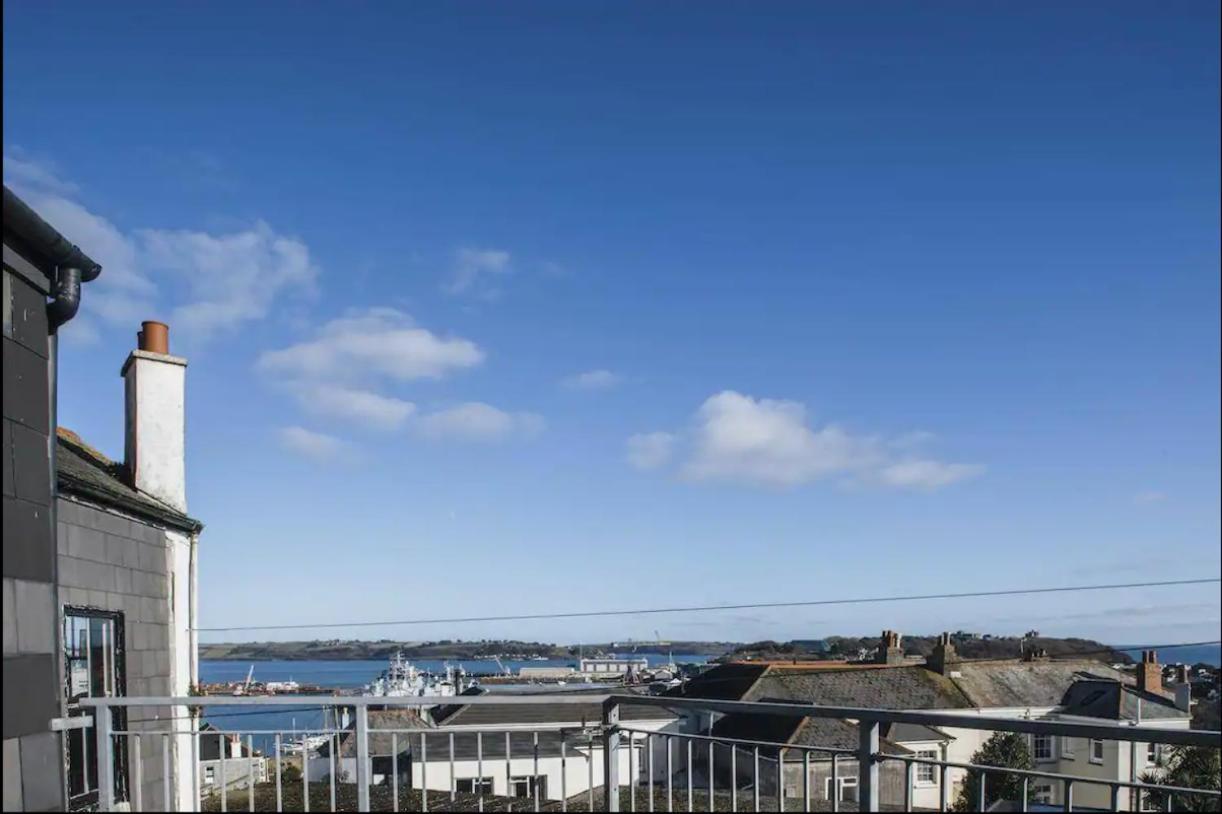 Falmouth Townhouse With Panoramic Sea View Terrace Zewnętrze zdjęcie