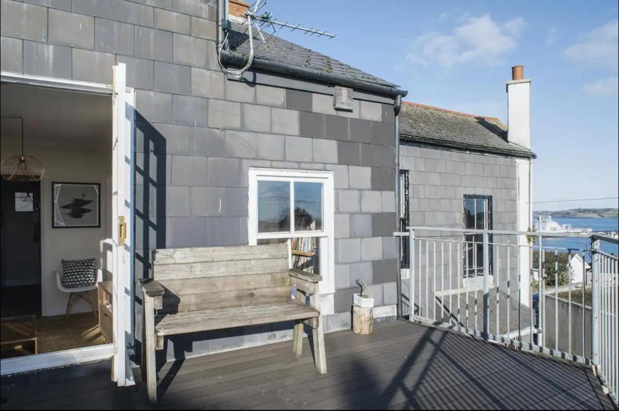 Falmouth Townhouse With Panoramic Sea View Terrace Zewnętrze zdjęcie