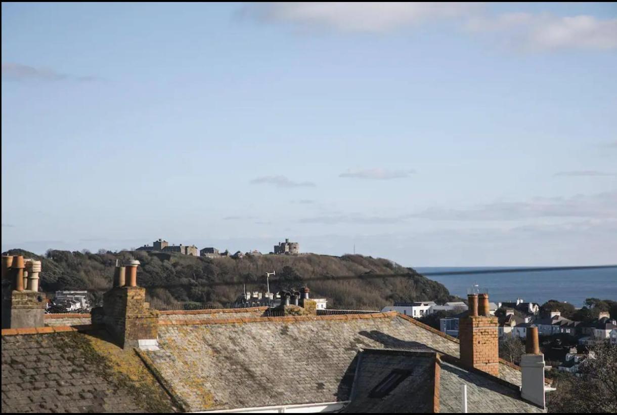 Falmouth Townhouse With Panoramic Sea View Terrace Zewnętrze zdjęcie
