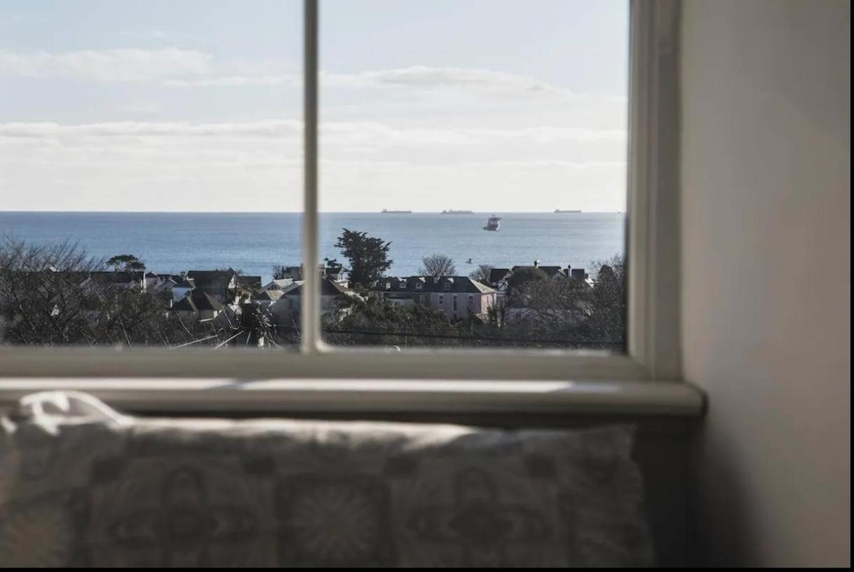 Falmouth Townhouse With Panoramic Sea View Terrace Zewnętrze zdjęcie