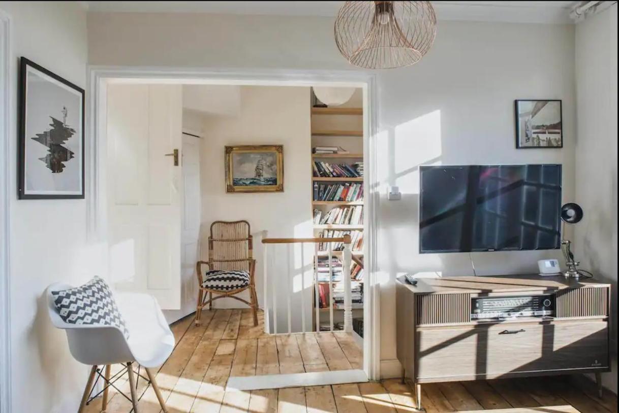 Falmouth Townhouse With Panoramic Sea View Terrace Zewnętrze zdjęcie